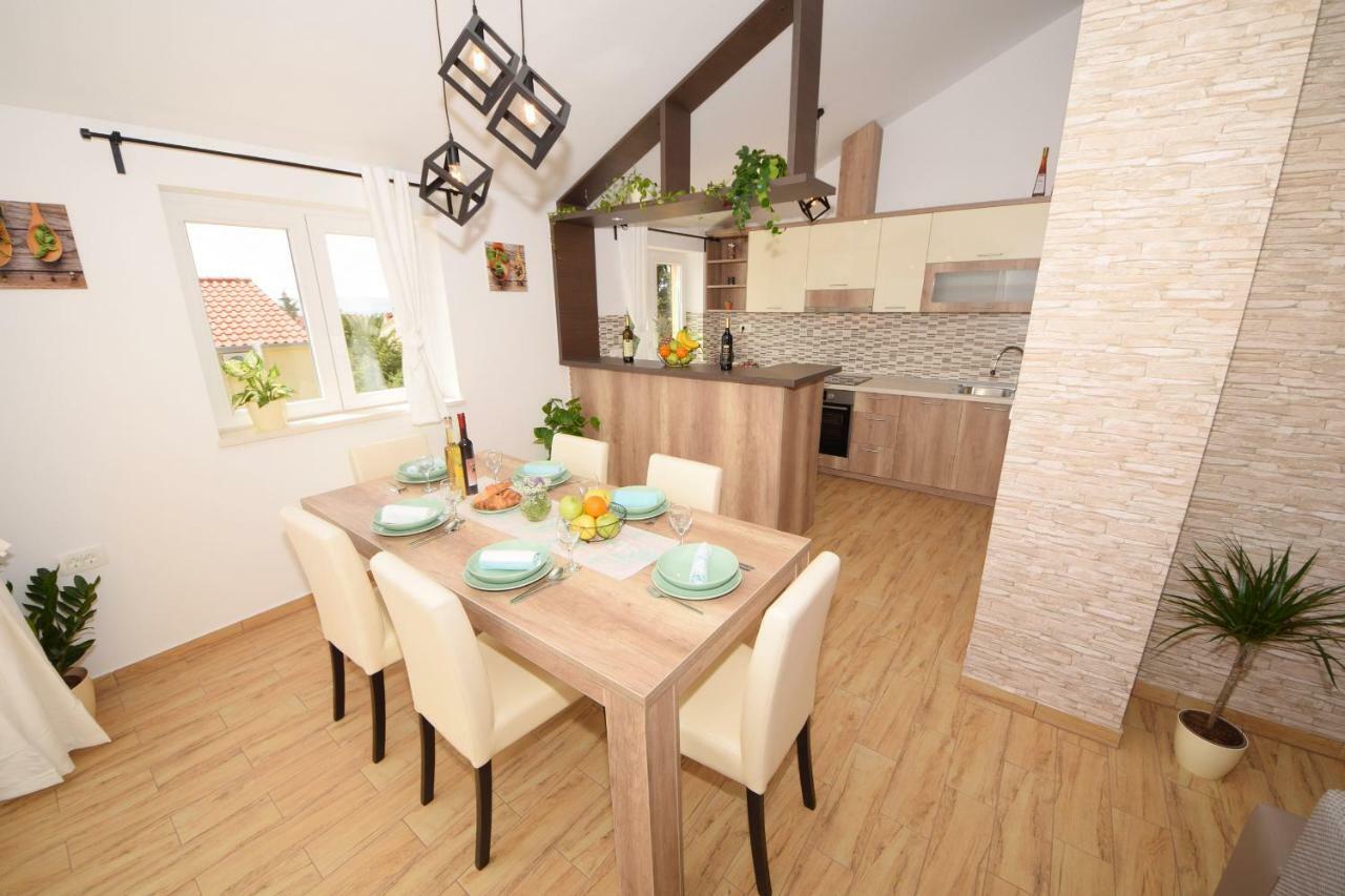 Luxury Penthouse With Jacuzzi In Orebić Dış mekan fotoğraf