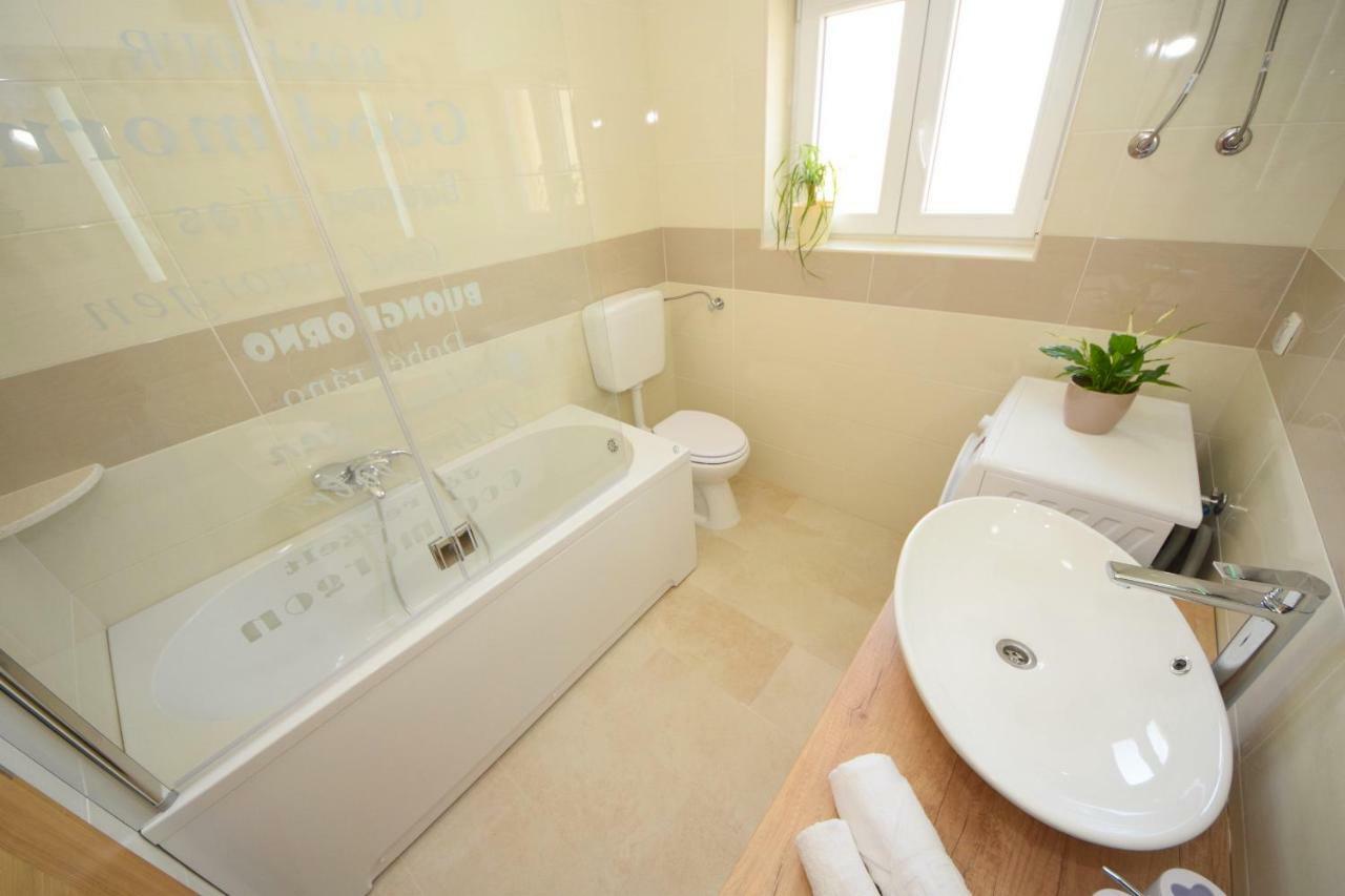 Luxury Penthouse With Jacuzzi In Orebić Dış mekan fotoğraf
